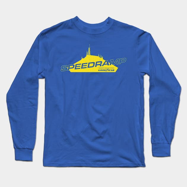 Mountain Speedramp Long Sleeve T-Shirt by RetroWDW